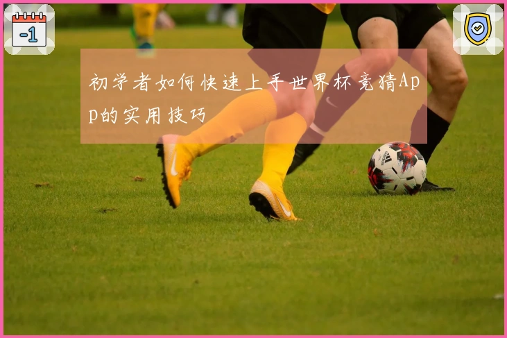 初学者如何快速上手世界杯竞猜App的实用技巧