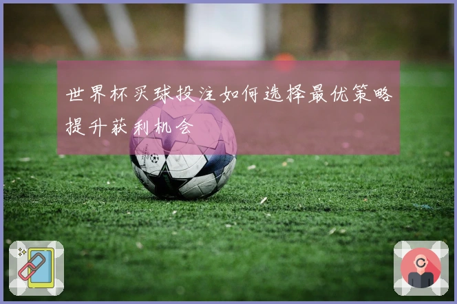 世界杯买球投注如何选择最优策略提升获利机会
